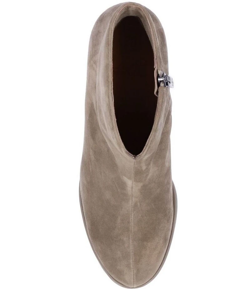 L'Amour Des Pieds Phinn Suede Ankle Booties