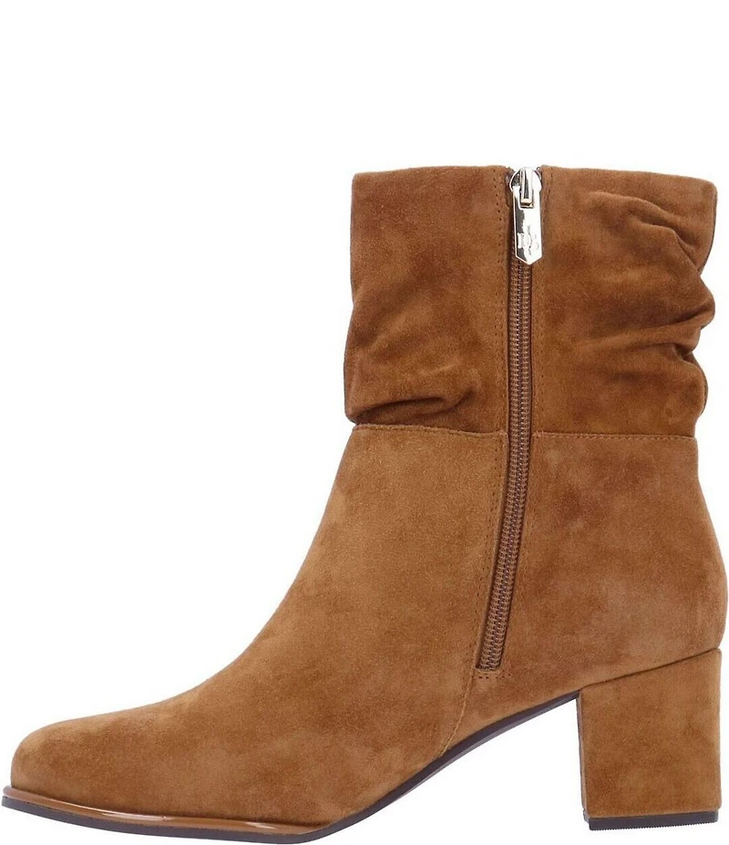 L'Amour Des Pieds Pivar Suede Slouch Shaft Booties