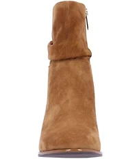 L'Amour Des Pieds Pivar Suede Slouch Shaft Booties