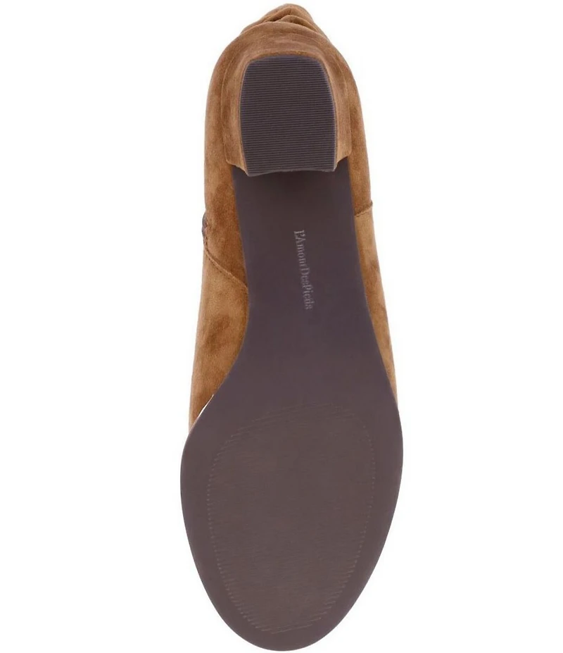 L'Amour Des Pieds Pivar Suede Slouch Shaft Booties