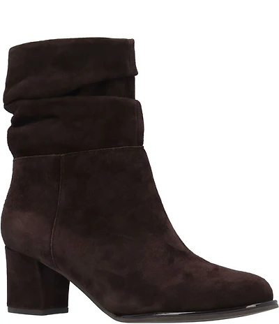 L'Amour Des Pieds Pivar Suede Slouch Shaft Booties