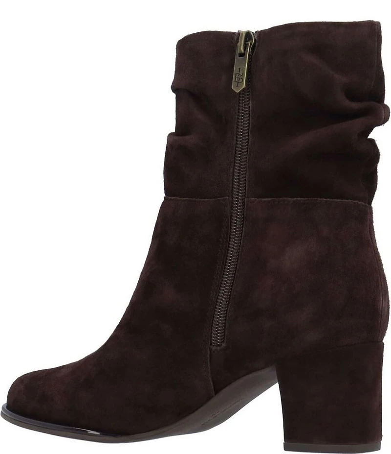 L'Amour Des Pieds Pivar Suede Slouch Shaft Booties