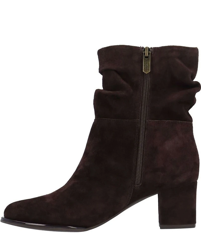 L'Amour Des Pieds Pivar Suede Slouch Shaft Booties