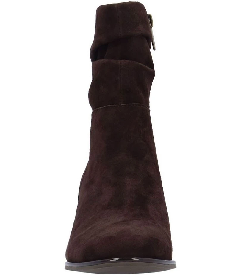 L'Amour Des Pieds Pivar Suede Slouch Shaft Booties