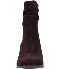L'Amour Des Pieds Pivar Suede Slouch Shaft Booties