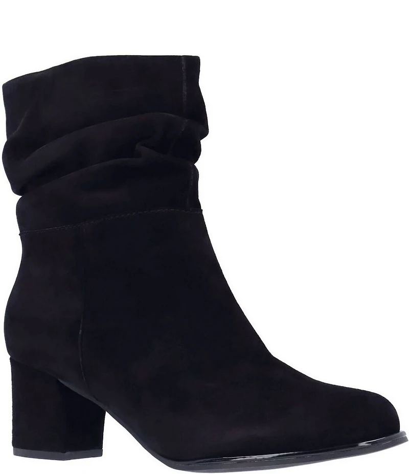 L'Amour Des Pieds Pivar Suede Slouch Shaft Booties