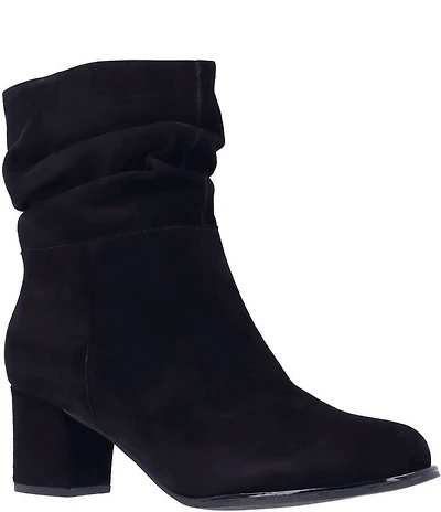 L'Amour Des Pieds Pivar Suede Slouch Shaft Booties