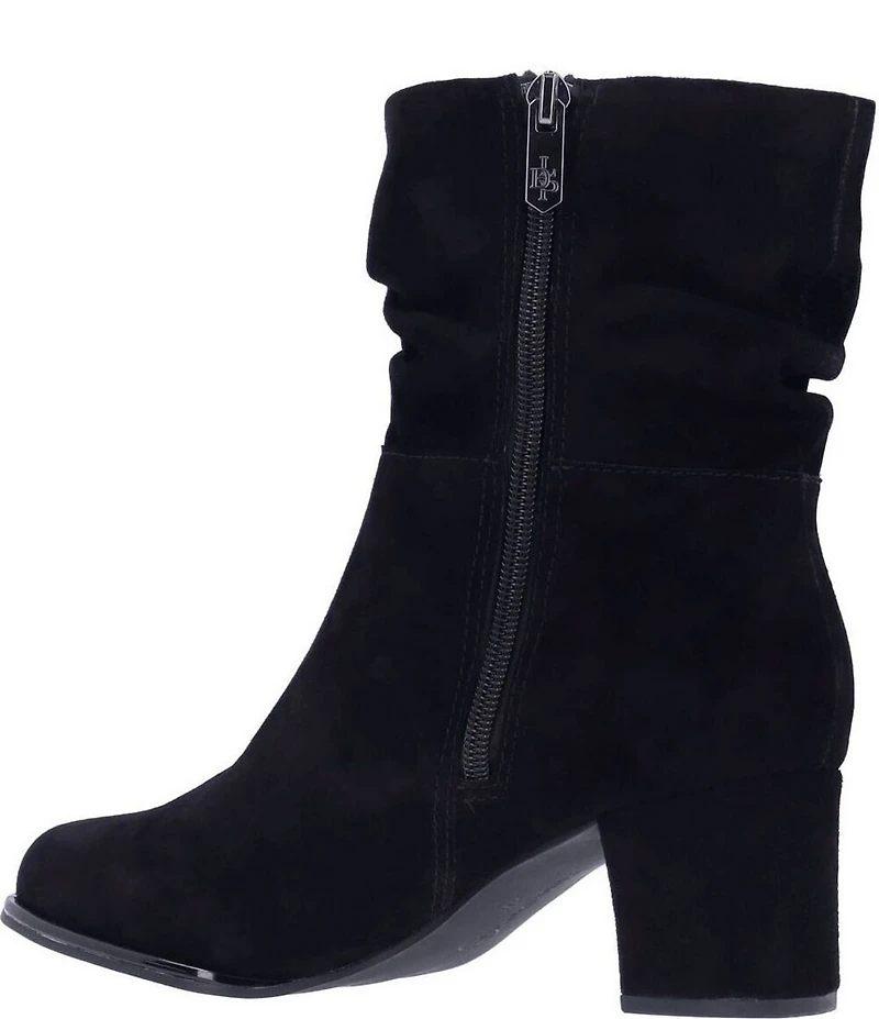 L'Amour Des Pieds Pivar Suede Slouch Shaft Booties