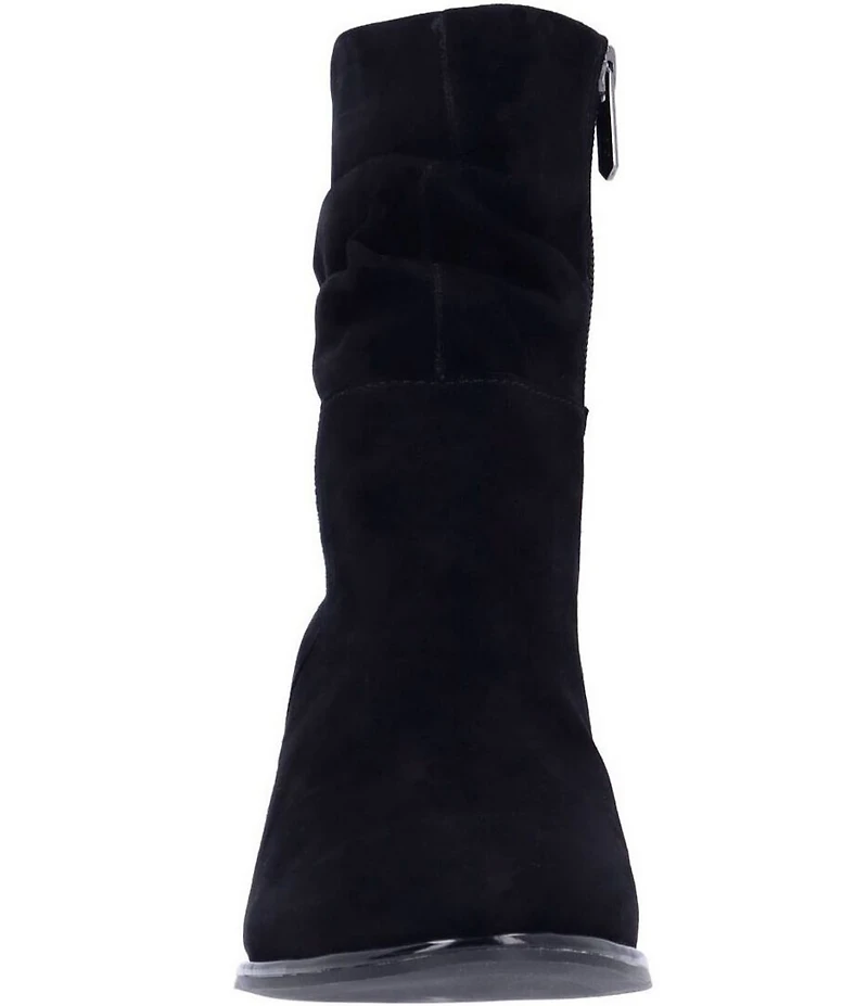 L'Amour Des Pieds Pivar Suede Slouch Shaft Booties