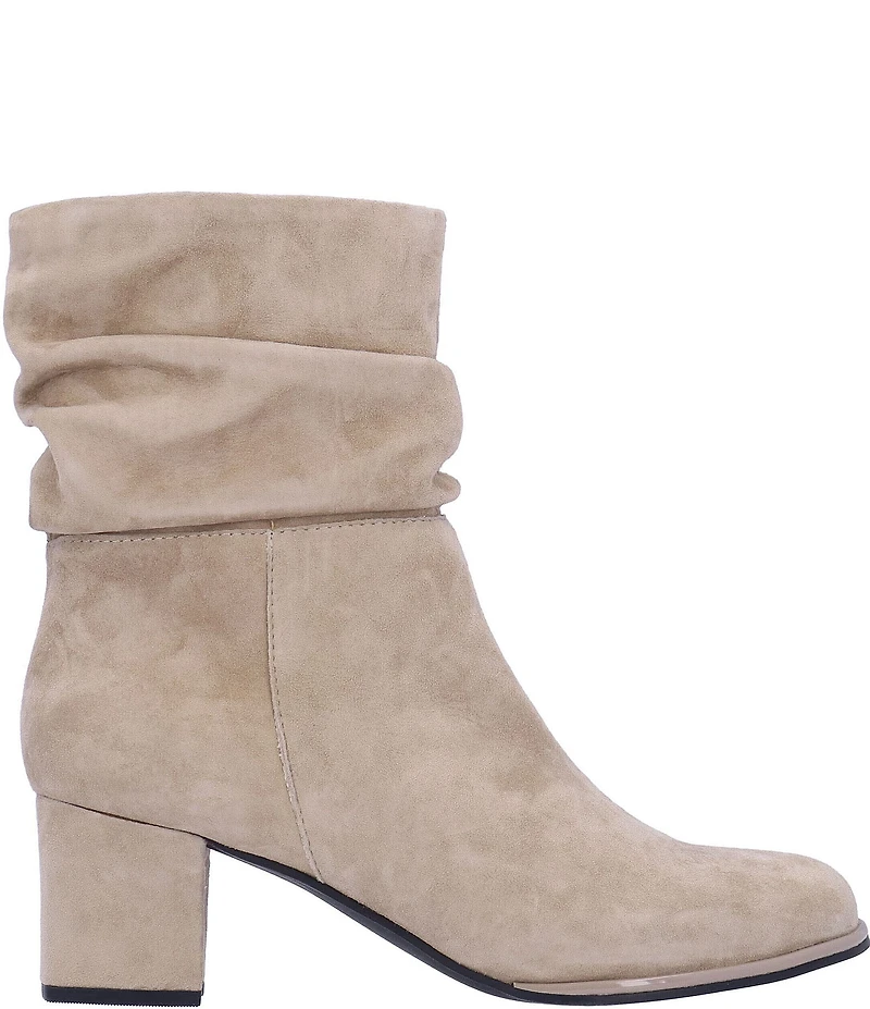 L'Amour Des Pieds Pivar Suede Slouch Shaft Booties