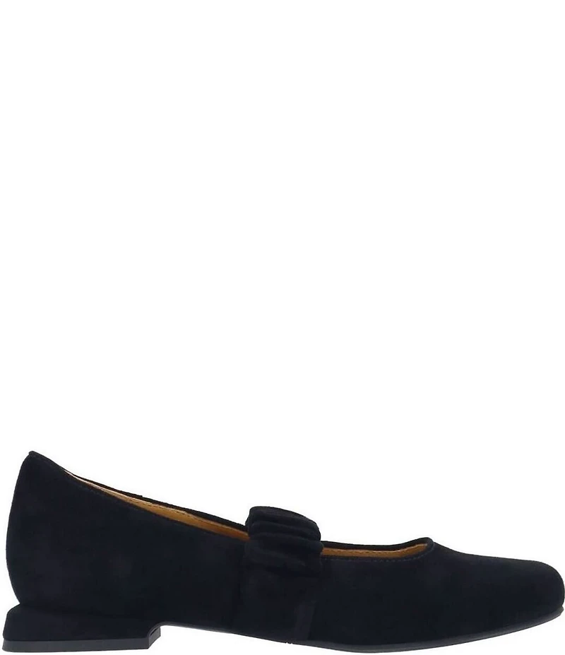 L'Amour Des Pieds Tavian Suede Mary Jane Flats