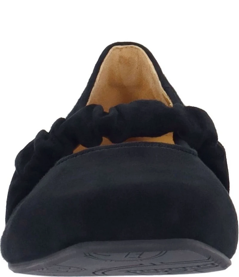 L'Amour Des Pieds Tavian Suede Mary Jane Flats