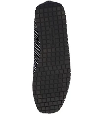 L'Amour Des Pieds Tiffanie Leather Dot Print Mini Wedge Slip On Flats