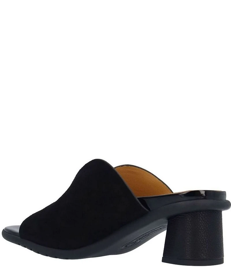 L'Amour Des Pieds Ulka Suede Slide Sandals