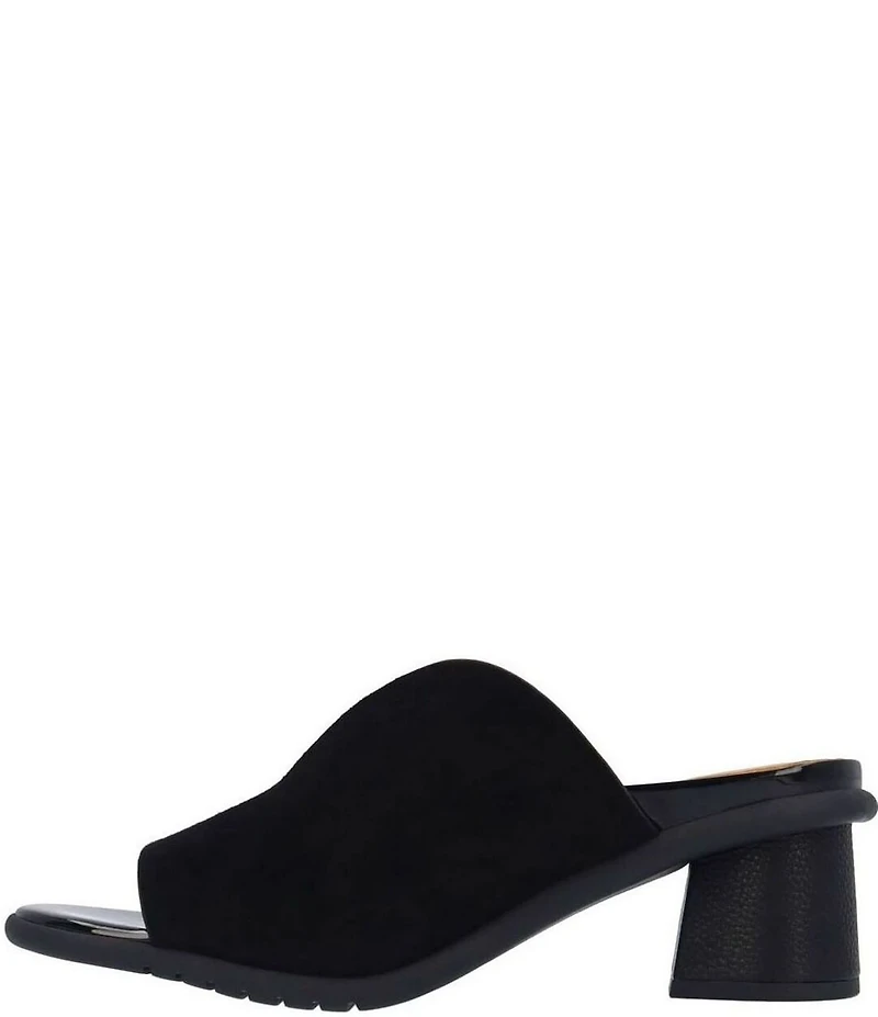 L'Amour Des Pieds Ulka Suede Slide Sandals