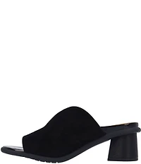 L'Amour Des Pieds Ulka Suede Slide Sandals