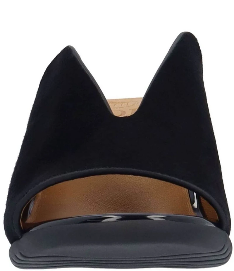 L'Amour Des Pieds Ulka Suede Slide Sandals