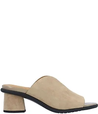 L'Amour Des Pieds Ulka Suede Slide Sandals