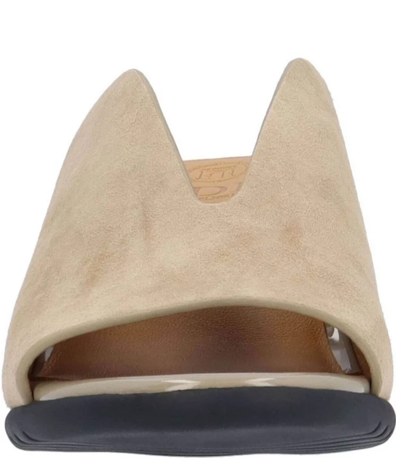 L'Amour Des Pieds Ulka Suede Slide Sandals