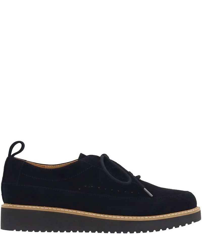 L'Amour Des Pieds Xindra Suede Brogue Detail Oxfords