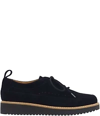 L'Amour Des Pieds Xindra Suede Brogue Detail Oxfords