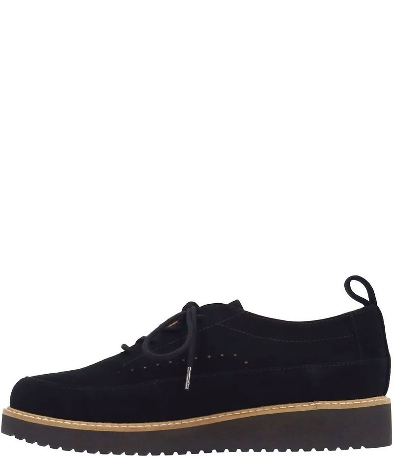 L'Amour Des Pieds Xindra Suede Brogue Detail Oxfords