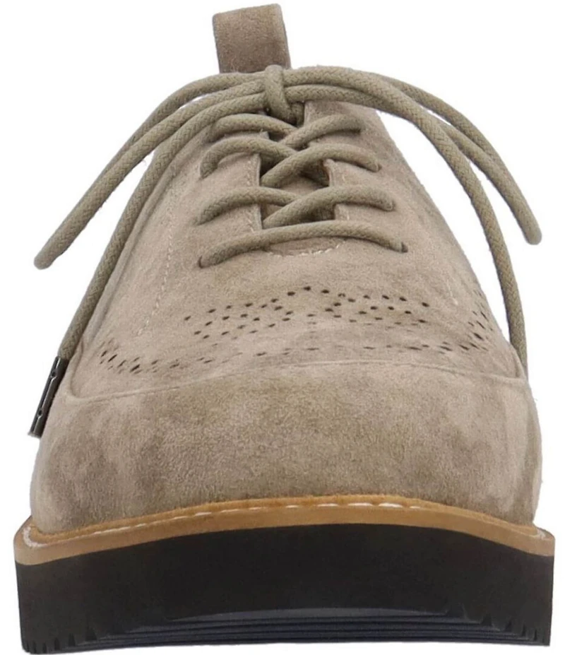 L'Amour Des Pieds Xindra Suede Brogue Detail Oxfords