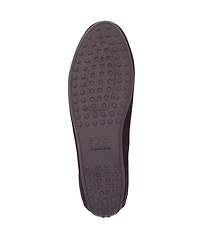 L'Amour Des Pieds Yozey Suede Chain Ornament Platform Driver Loafers