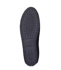 L'Amour Des Pieds Yozey Suede Chain Ornament Platform Driver Loafers