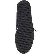 L'Amour Des Pieds Zorielle Leather and Suede Brogue Detail Platform Wedge Oxfords