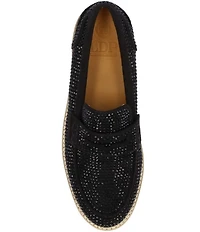 L'Amour Des Pieds Zyra Rhinestone Penny Loafers