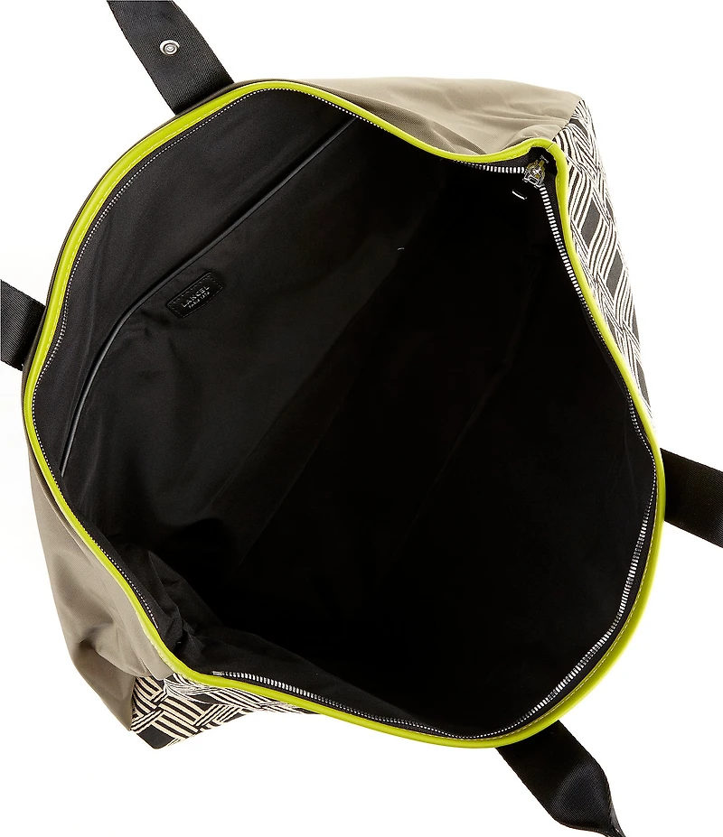 LANCEL Mistral Rollable De Lancel Large Zip Tote Bag