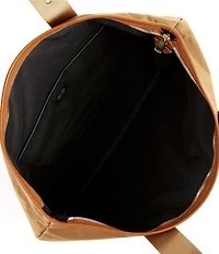 LANCEL Mistral Rollable De Lancel Medium Zip Tote Bag