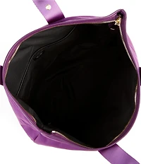 LANCEL Mistral Rollable De Lancel Medium Zip Tote Bag