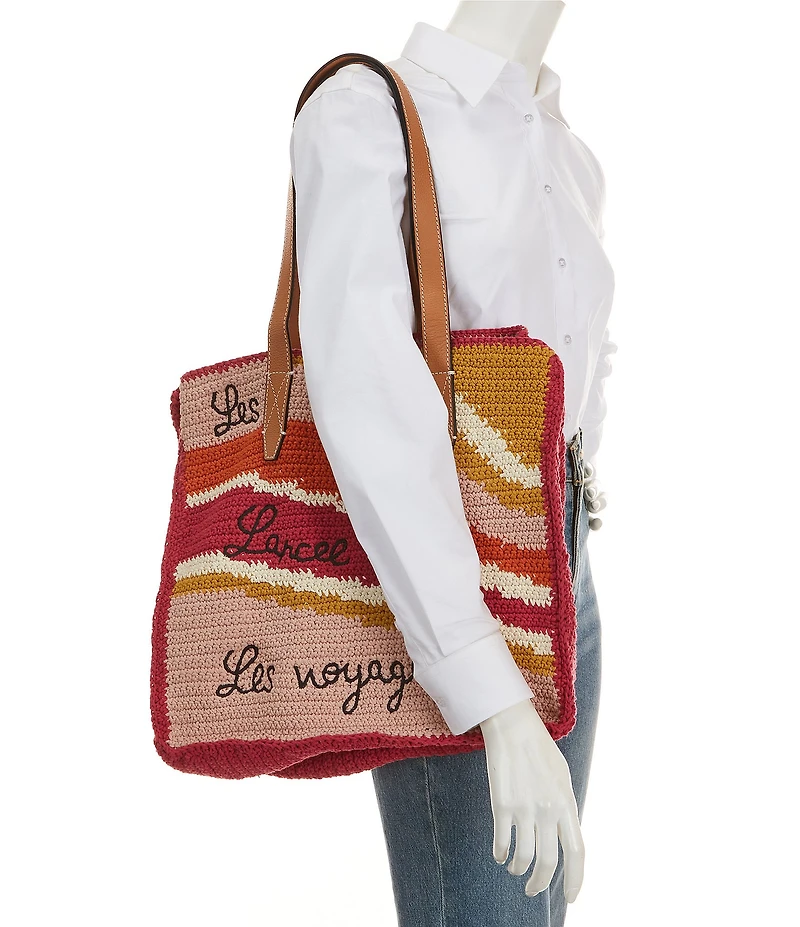 LANCEL Summer Mania Large Tote Bag