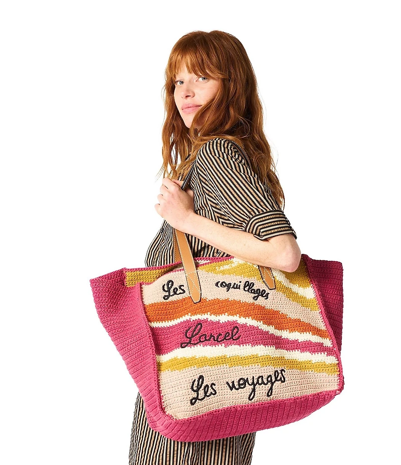 LANCEL Summer Mania Large Tote Bag