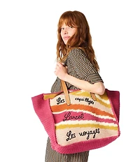LANCEL Summer Mania Large Tote Bag
