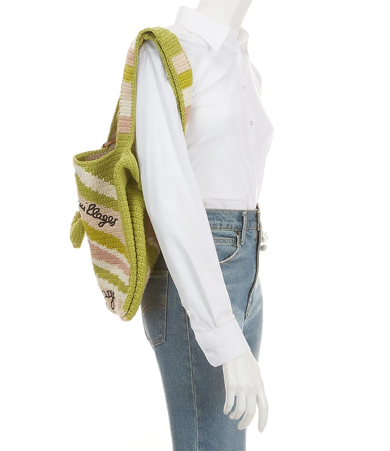 LANCEL Summer Mania Medium Shopper Shoulder Bag