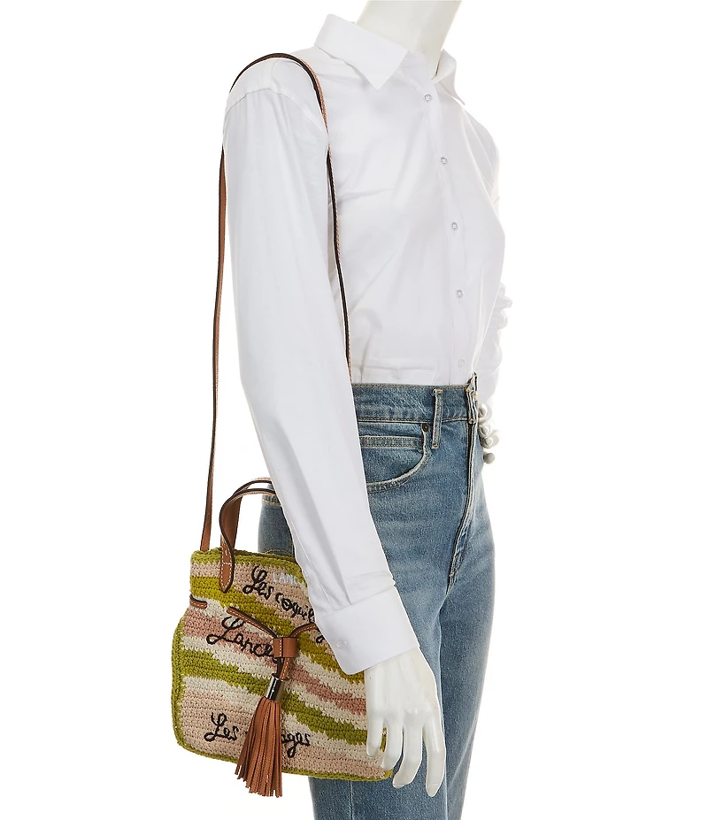 LANCEL Summer Mania Small Bucket Bag