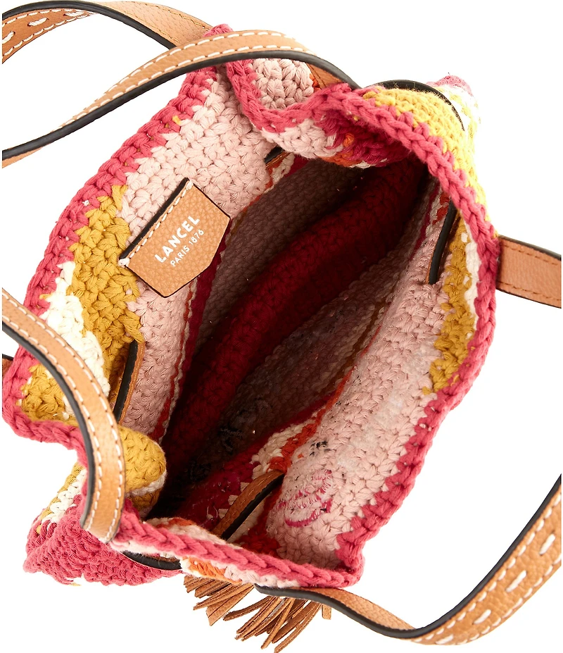 LANCEL Summer Mania Small Bucket Bag