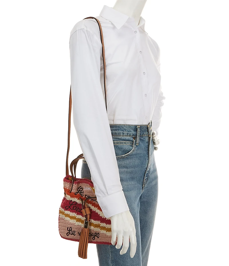 LANCEL Summer Mania Small Bucket Bag