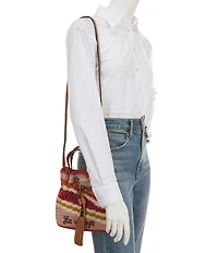 LANCEL Summer Mania Small Bucket Bag