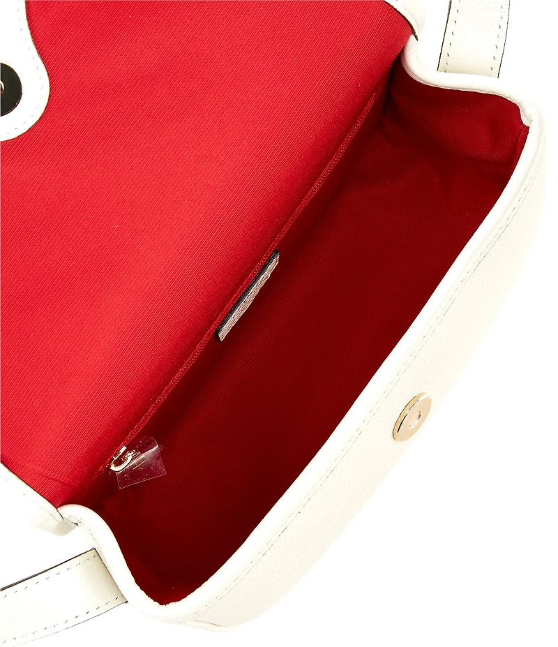 LANCEL Victoire De Lancel Mini Flap Crossbody Bag