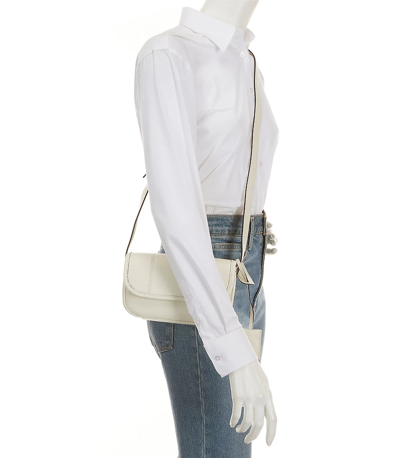 LANCEL Victoire De Lancel Mini Flap Crossbody Bag