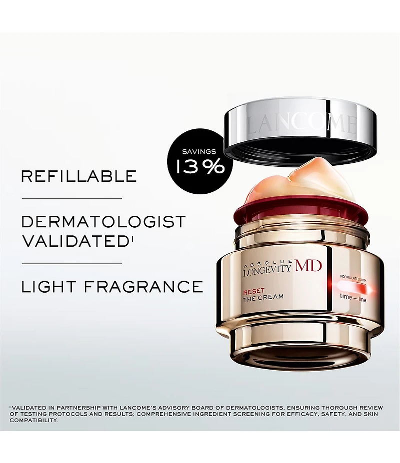 Lancome Absolue Longevity MD Reset Face Cream for Mature Skin