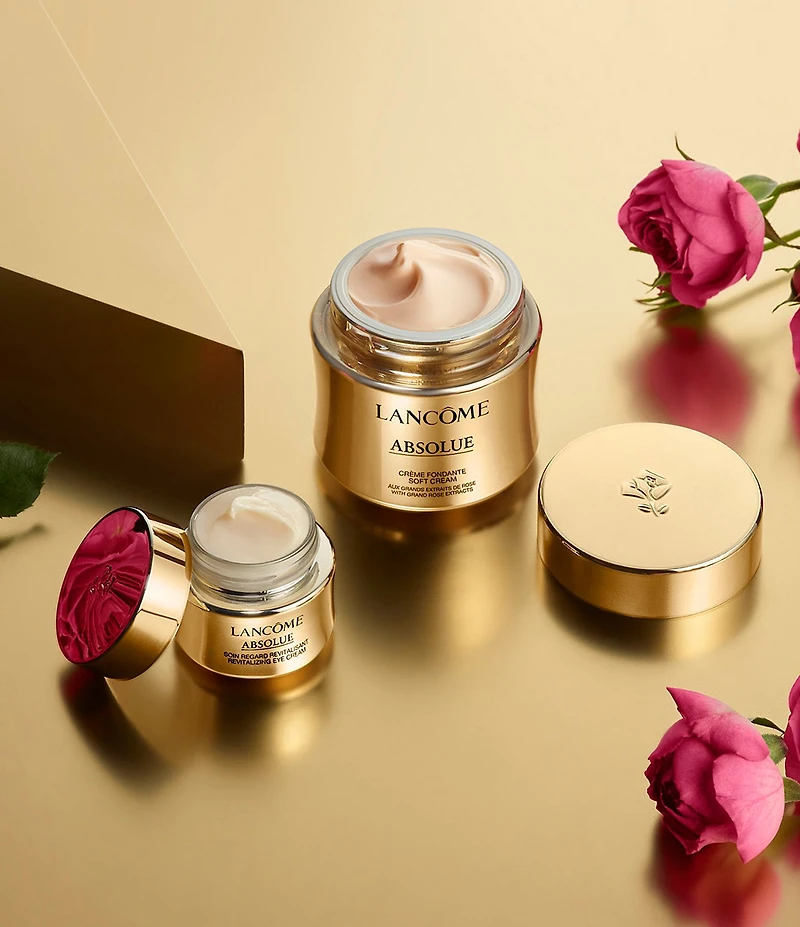 Lancome Absolue Revitalizing & Brightening Refillable Soft Cream with Grand Rose Extracts