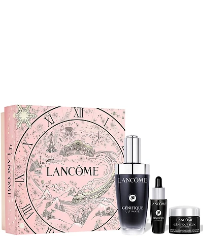 Lancome Genifique Ultimate Face Serum Skincare Gift Set