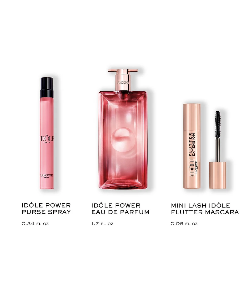 Lancome Idole Power Perfume and Lash Idole Flutter Extension Mascara Set