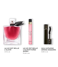 Lancome La Vie Est Belle L'Elixir Perfume and Mini Hypnose Drama Mascara Set