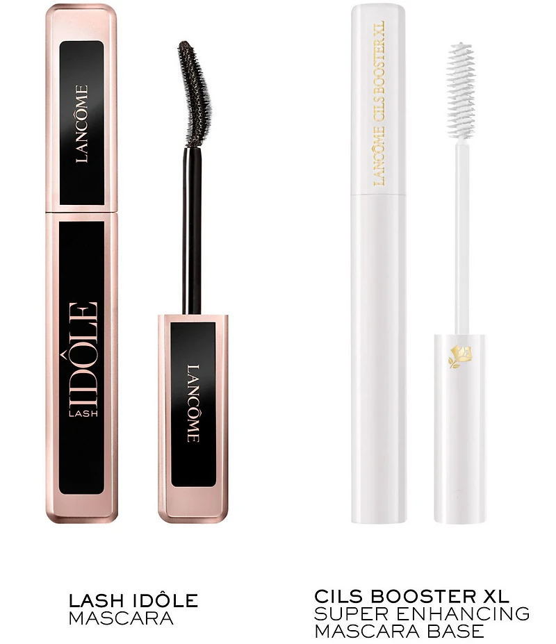 Lancome Lash Idole & Cils Booster XL Enhancing Lash Primer Duo Mascara Holiday Gift Set